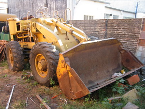 Pala cargadora y topadora Payloader